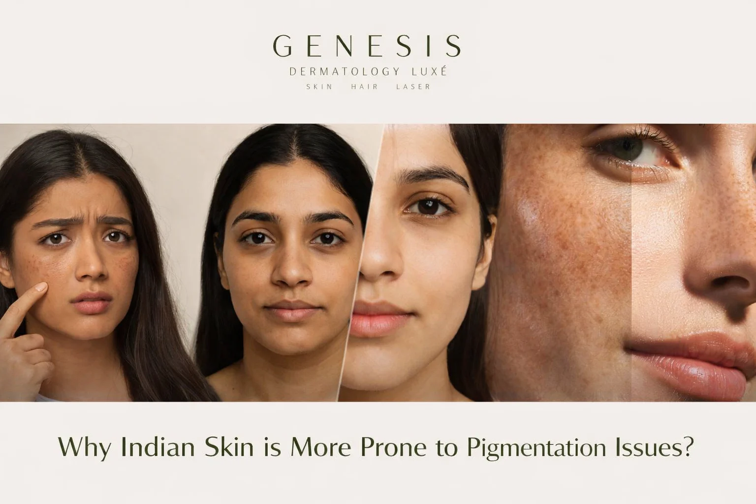 Simplified! Why Indian Skin is More Prone to Pigmentation Issues?Best skin clnic